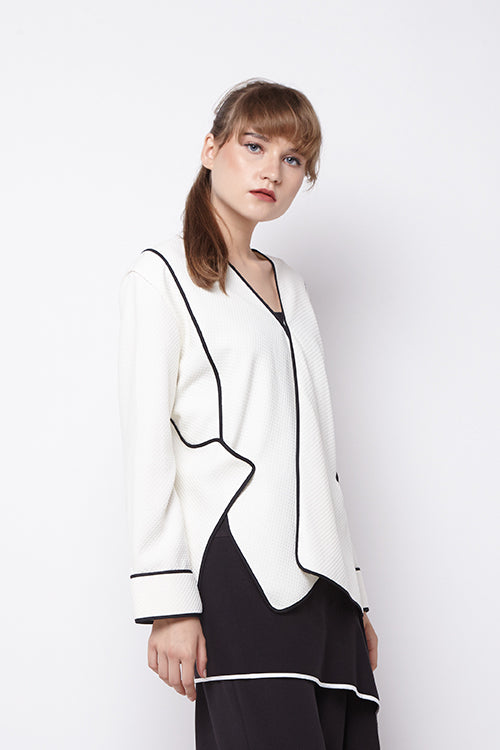 Vest Wafer White