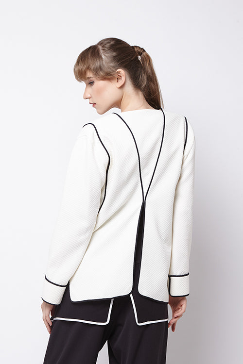 Vest Wafer White