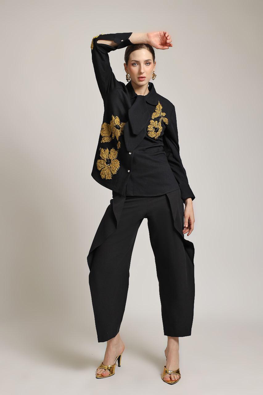 Bloom et Champs Kemeja Saffron Bloom Shirt