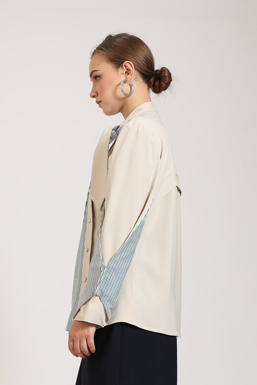 Bloom et Champs Tied Ria Shirt