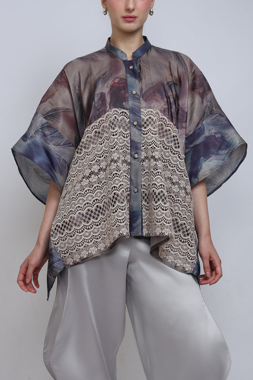 Bloom et Champs Kemeja Lawar Organza