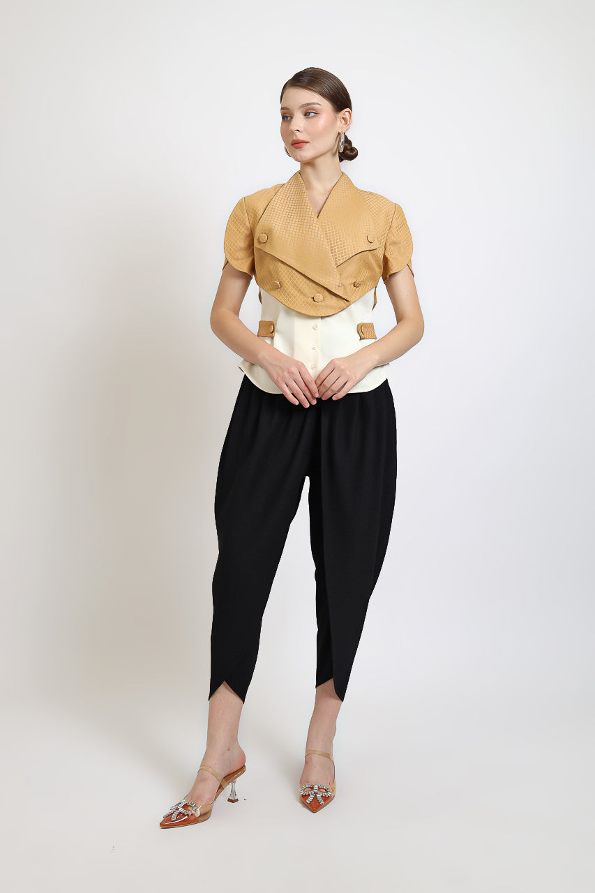 Bloom et Champs Honey Mustard Blouse