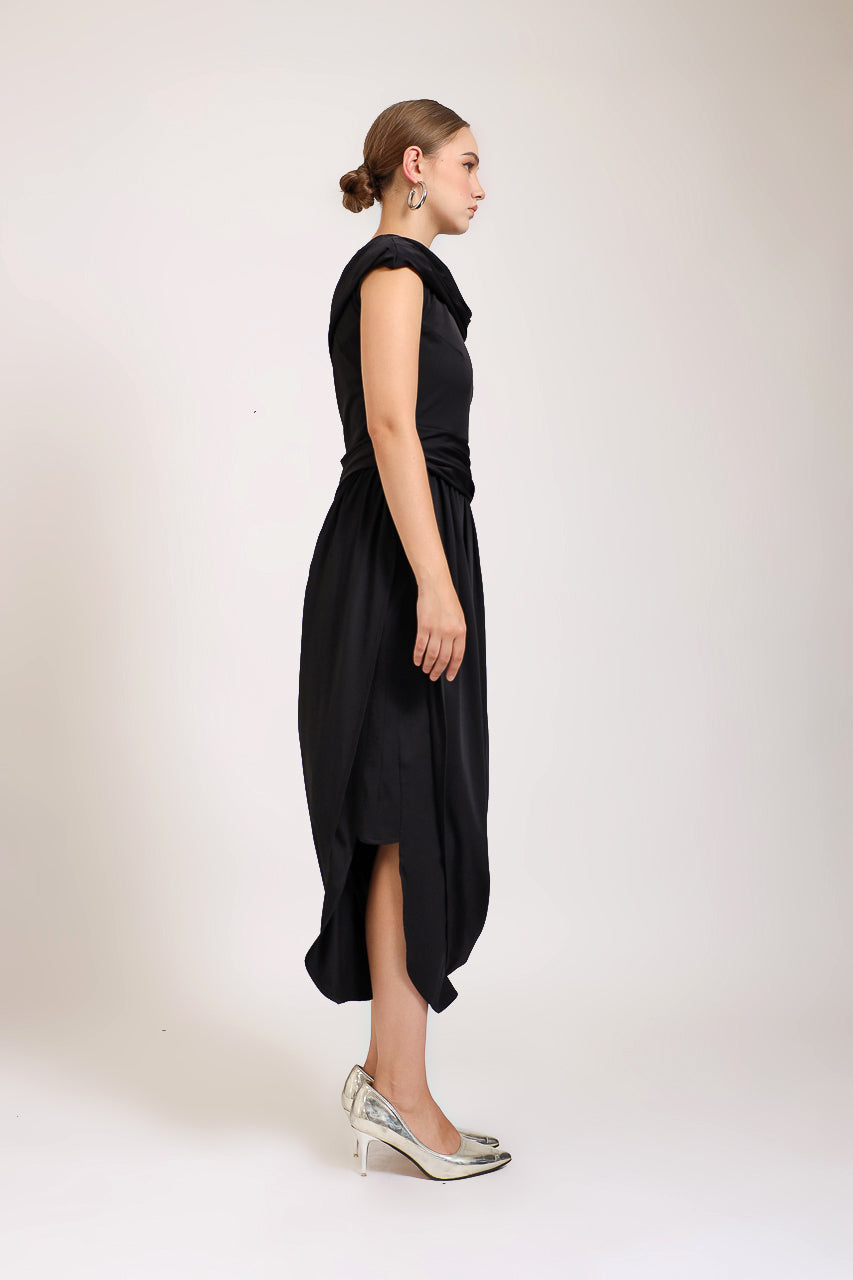Bloom et Champs Sabrina Saten Dress