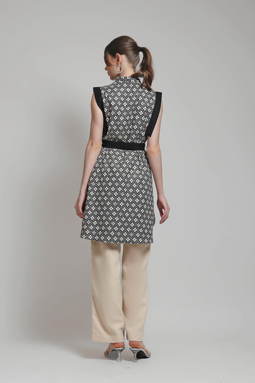 Bloom et Champs Top Buntut Bunga/ DT Pants Creme