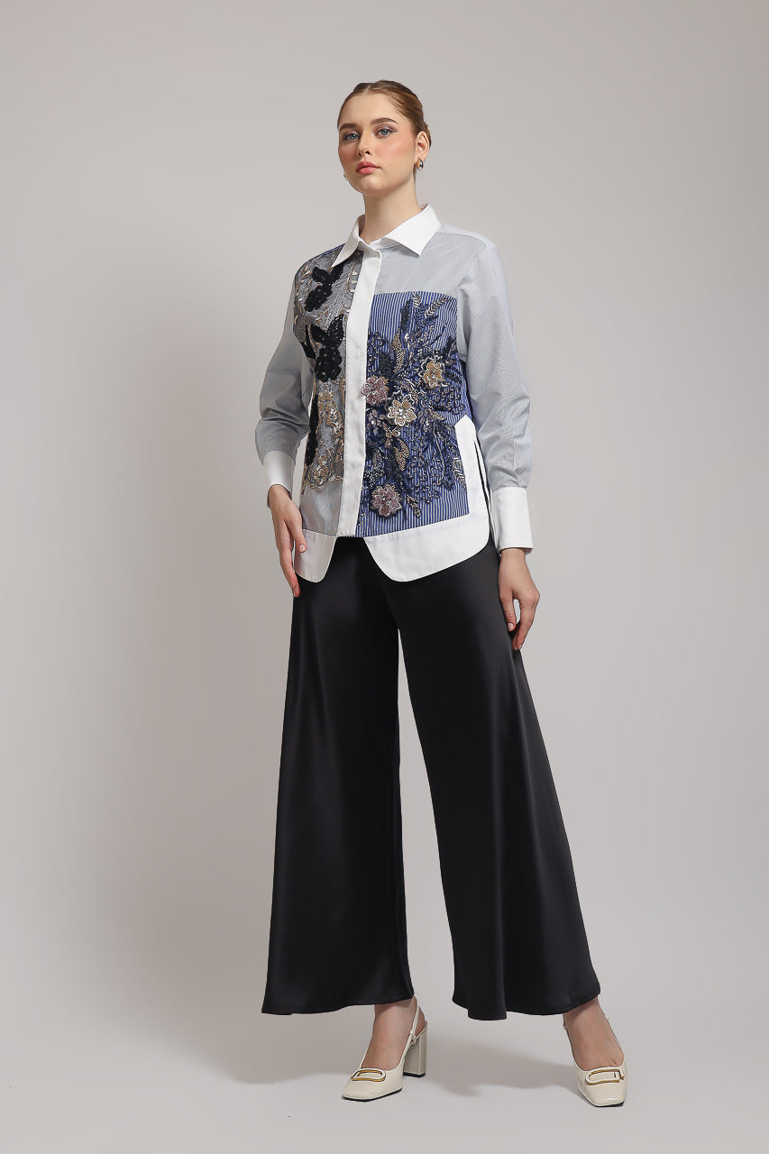 Bloom et Champs Kemeja BB Mote Navy