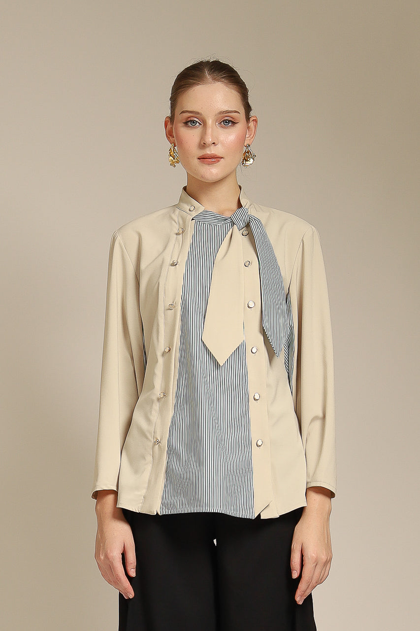 Bloom et Champs Tied Ria Shirt