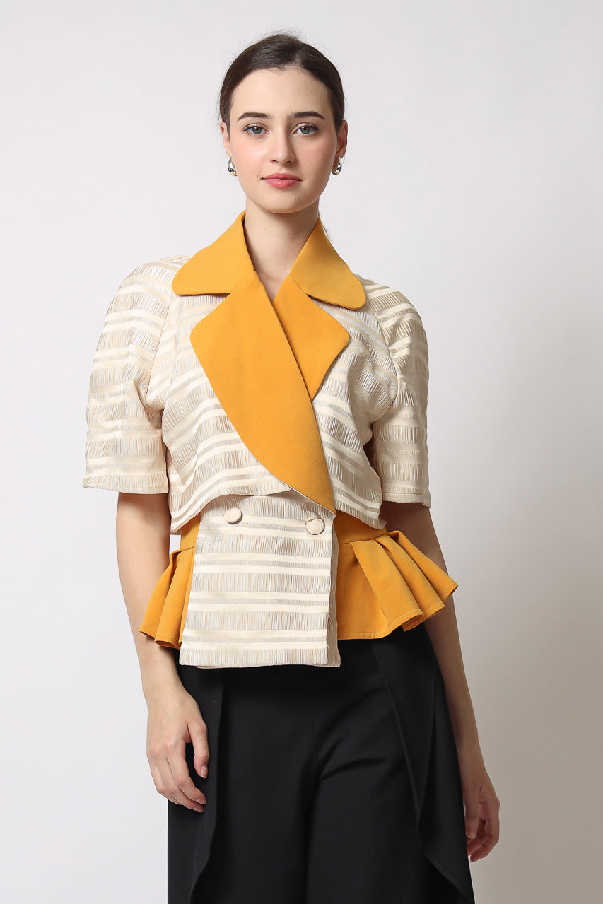 Bloom et Champs Inka Blazer Mustard