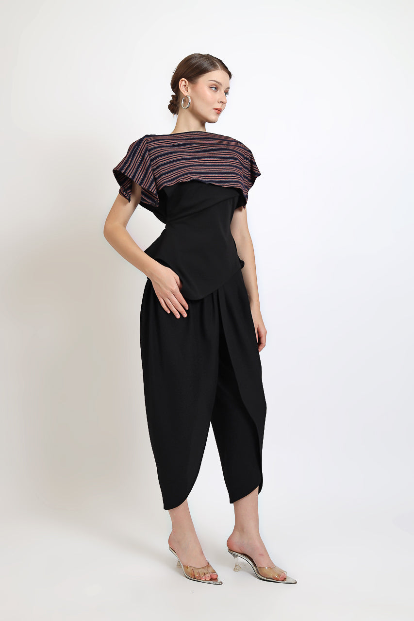 Bloom et Champs Double Layer Stretch Blouse/Aladin Pants