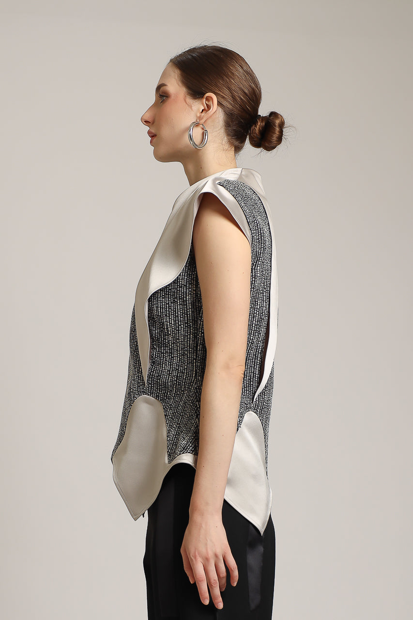 Bloom et Champs Blouse Silver Triangle