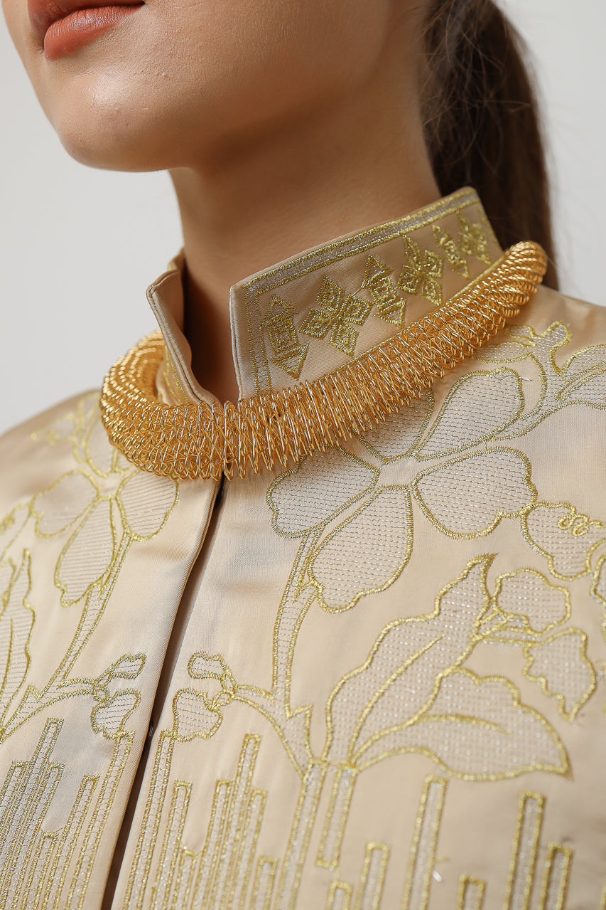 Bloom et Champs Axis Gold Necklace