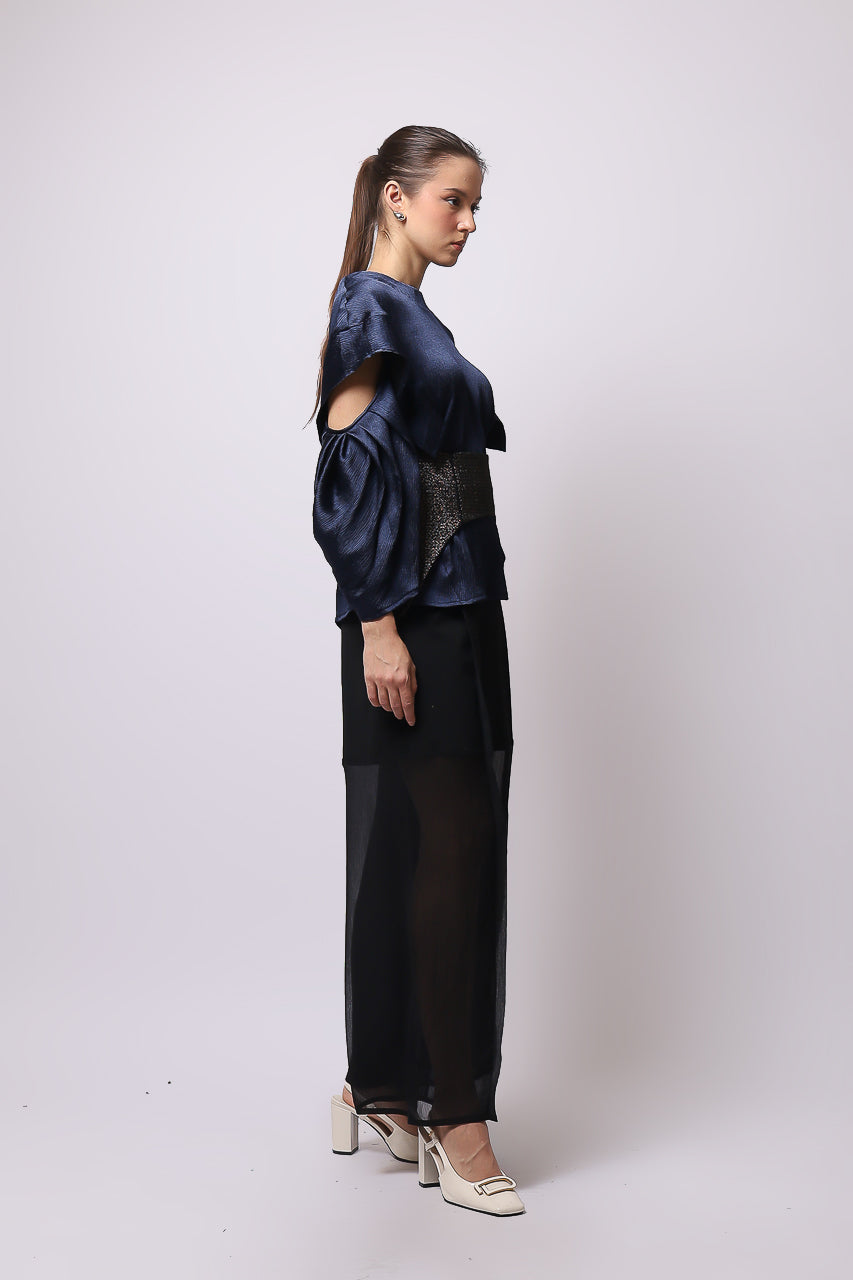 Bloom et Champs Golden Obi Top/Celana Alena Chiffon