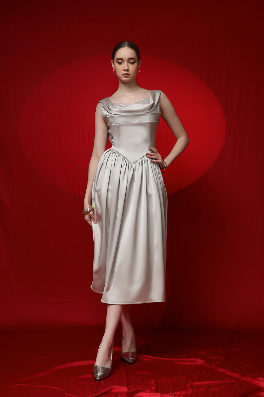 Bloom et Champs Vienna Silver Dress