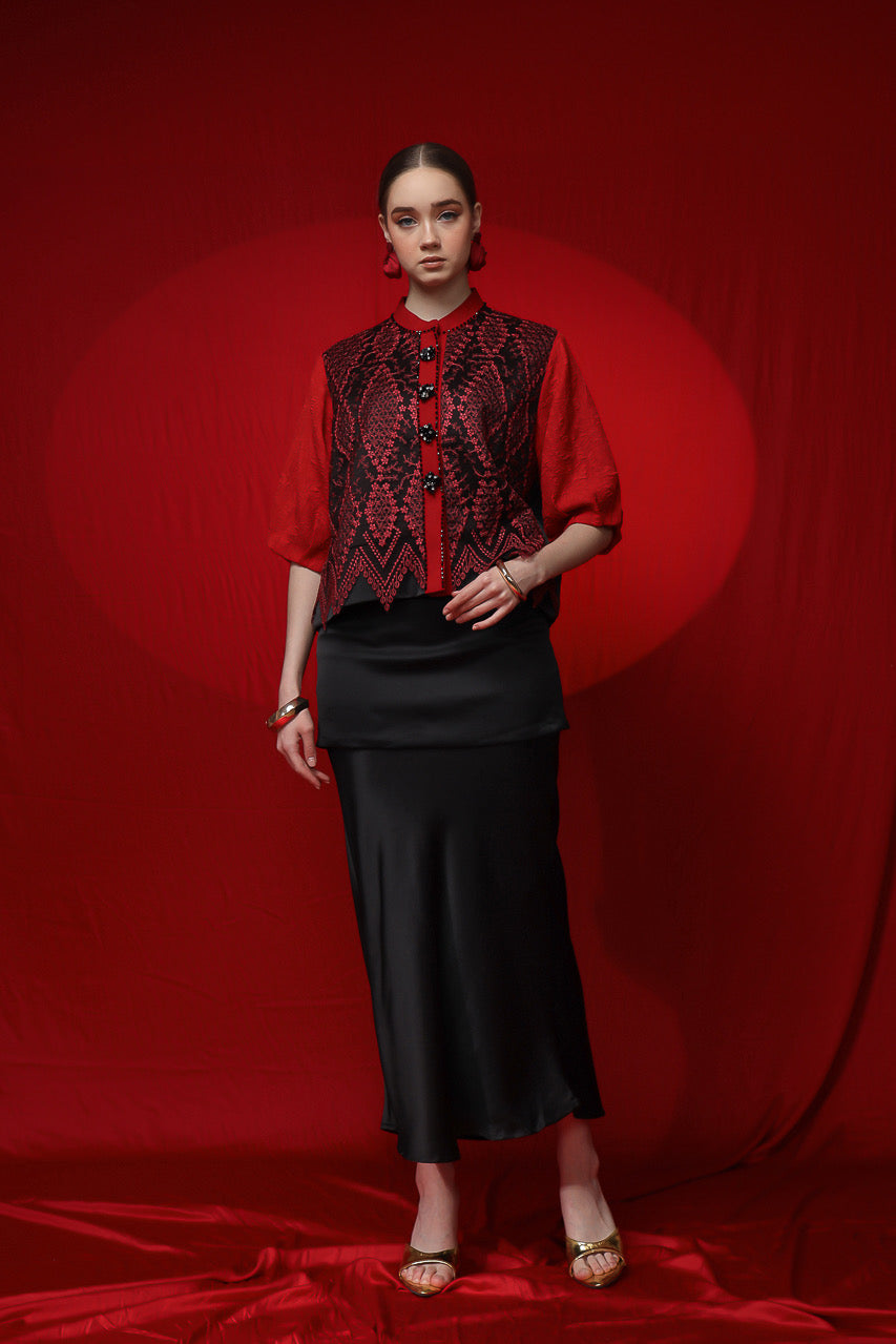 Bloom et Champs Blouse AK Bomba Payet Merah