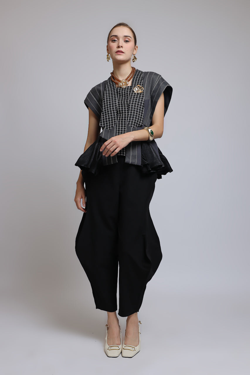 Bloom et Champs Natalie Blouse Peplum/Bloom Doremi Pants