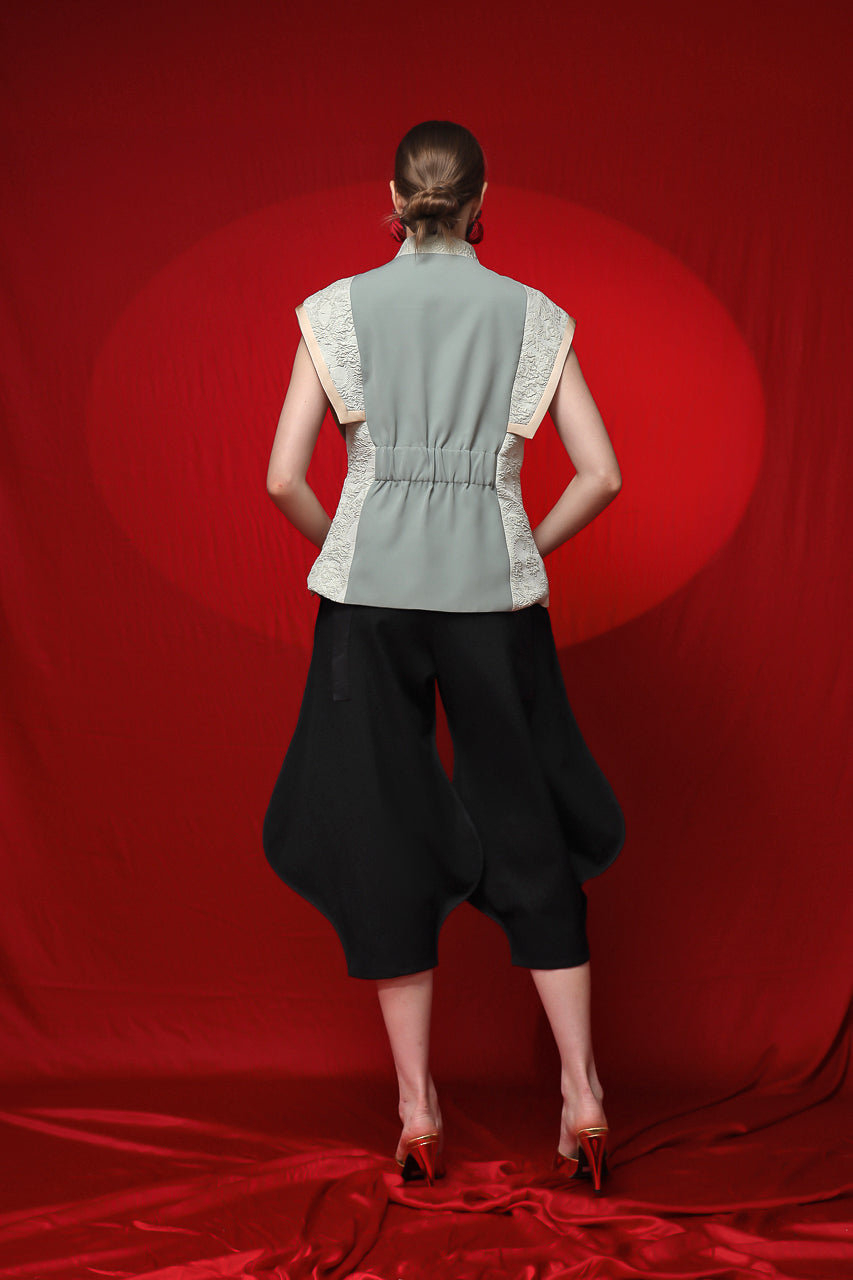 Bloom et Champs Minty Blouse in Mint