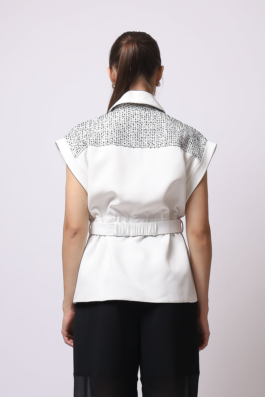 Bloom et Champs Top Kimono Etnik Tweed