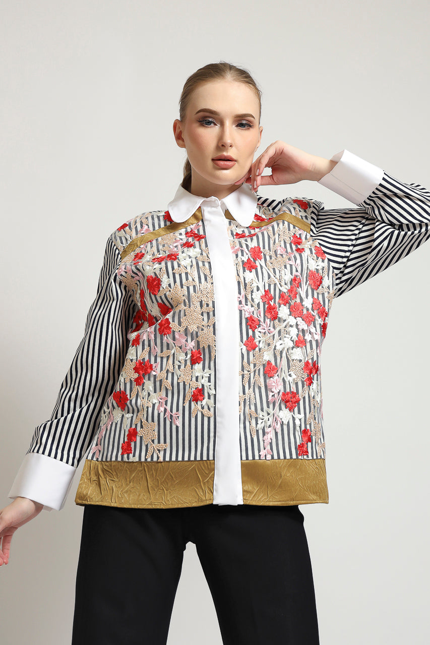 Bloom et Champs Kemeja Garden Tulle