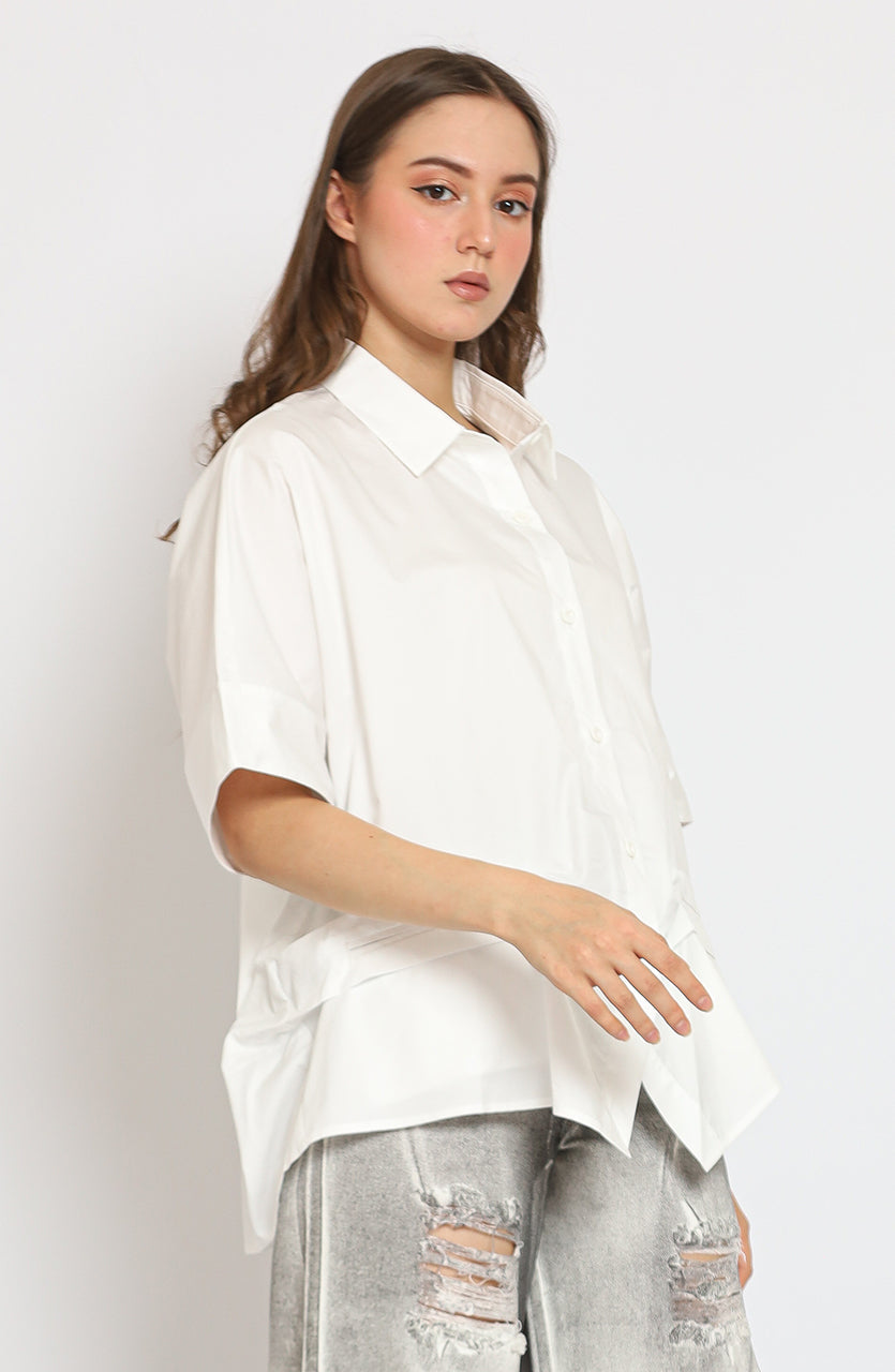 Bloom et Cotton Raglan Double Pocket Shirt