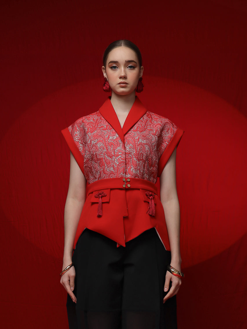 Bloom et Champs AK Kimono Wave Merah