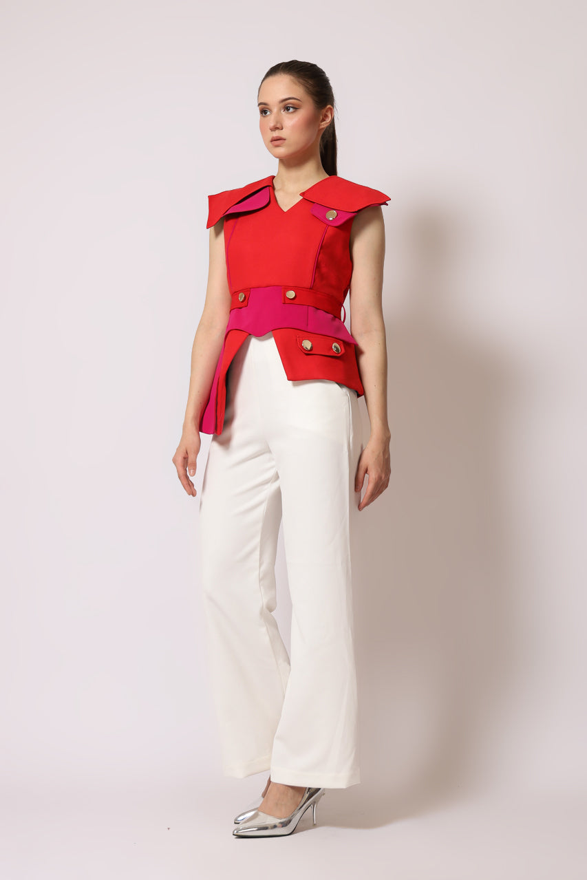 Bloom et Champs Fuschia Top