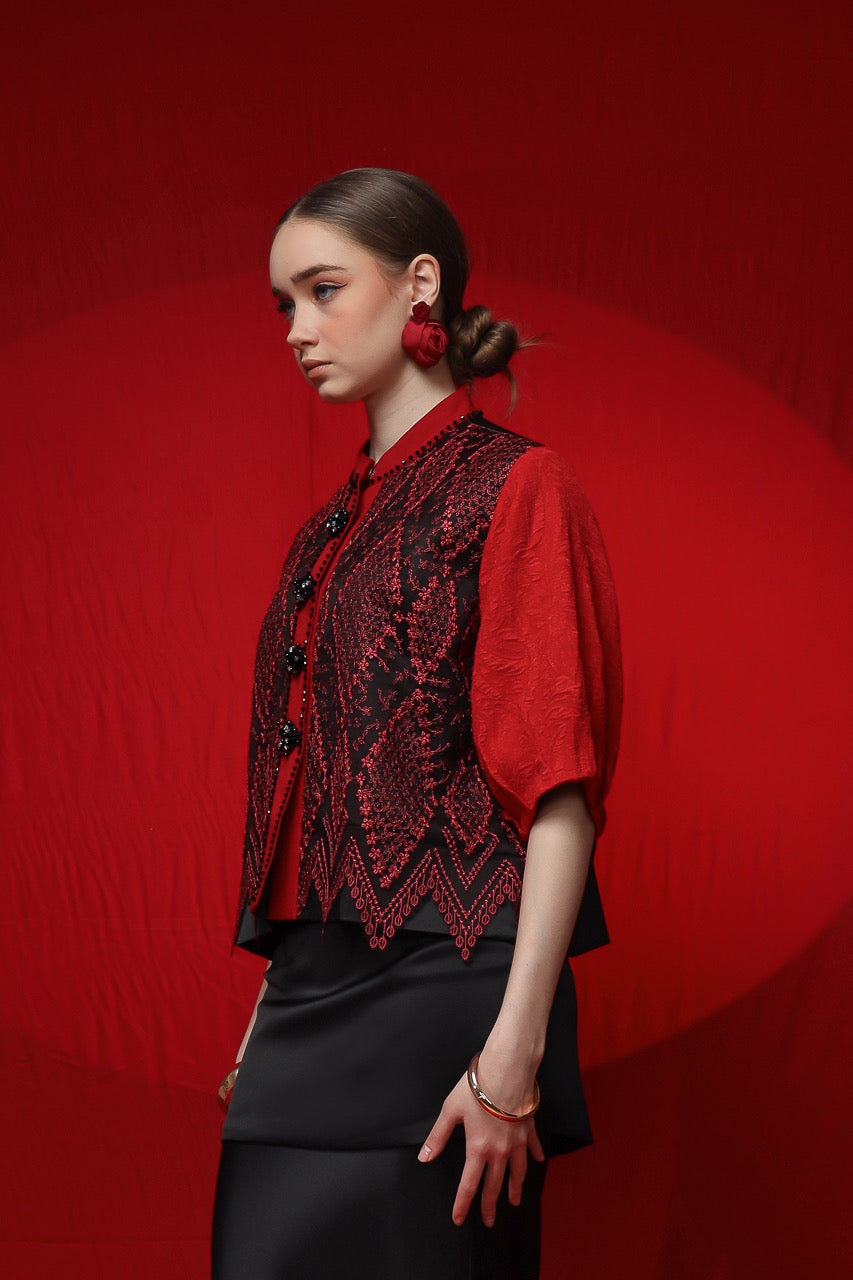 Bloom et Champs Blouse AK Bomba Payet Merah