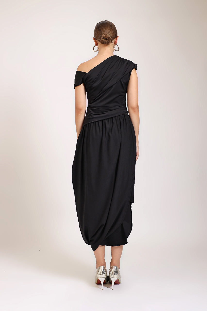 Bloom et Champs Sabrina Saten Dress