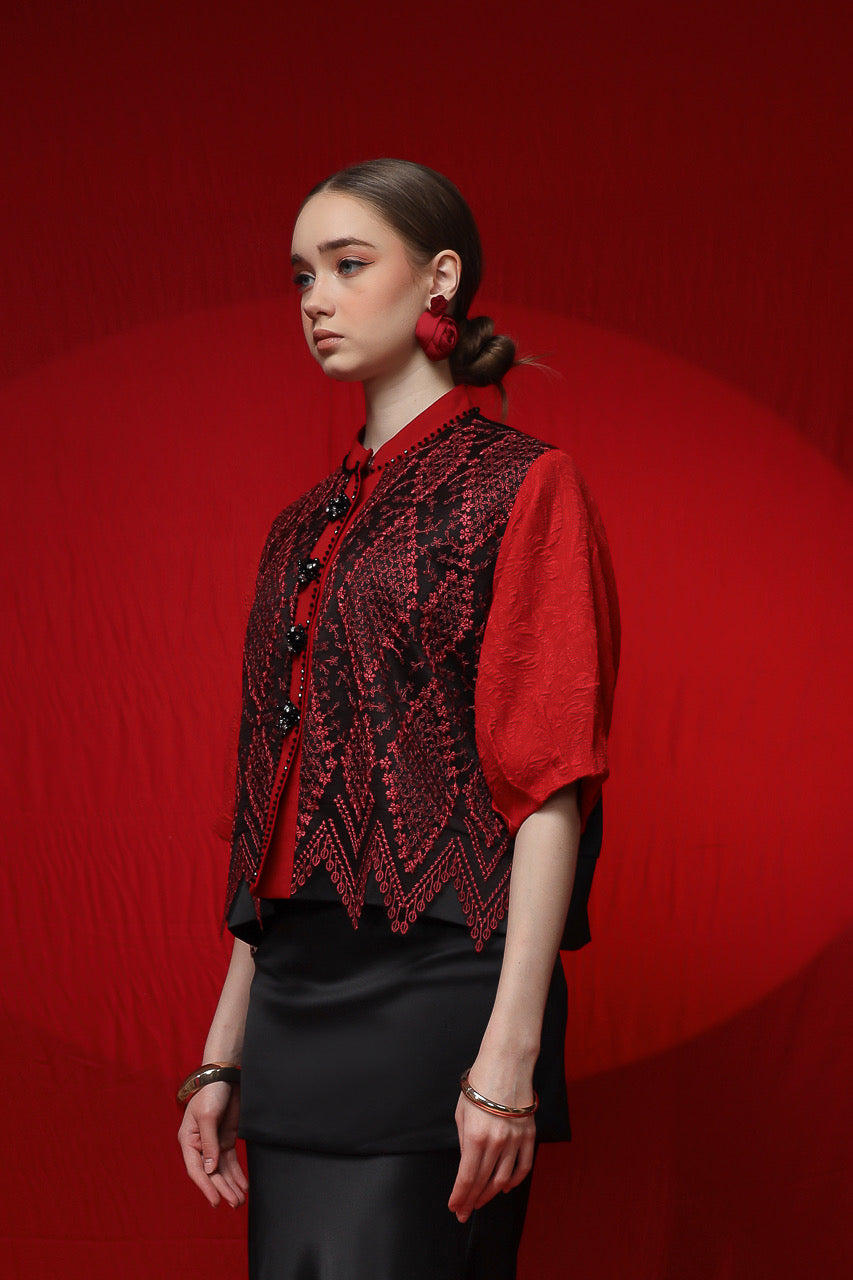 Bloom et Champs Blouse AK Bomba Payet Merah