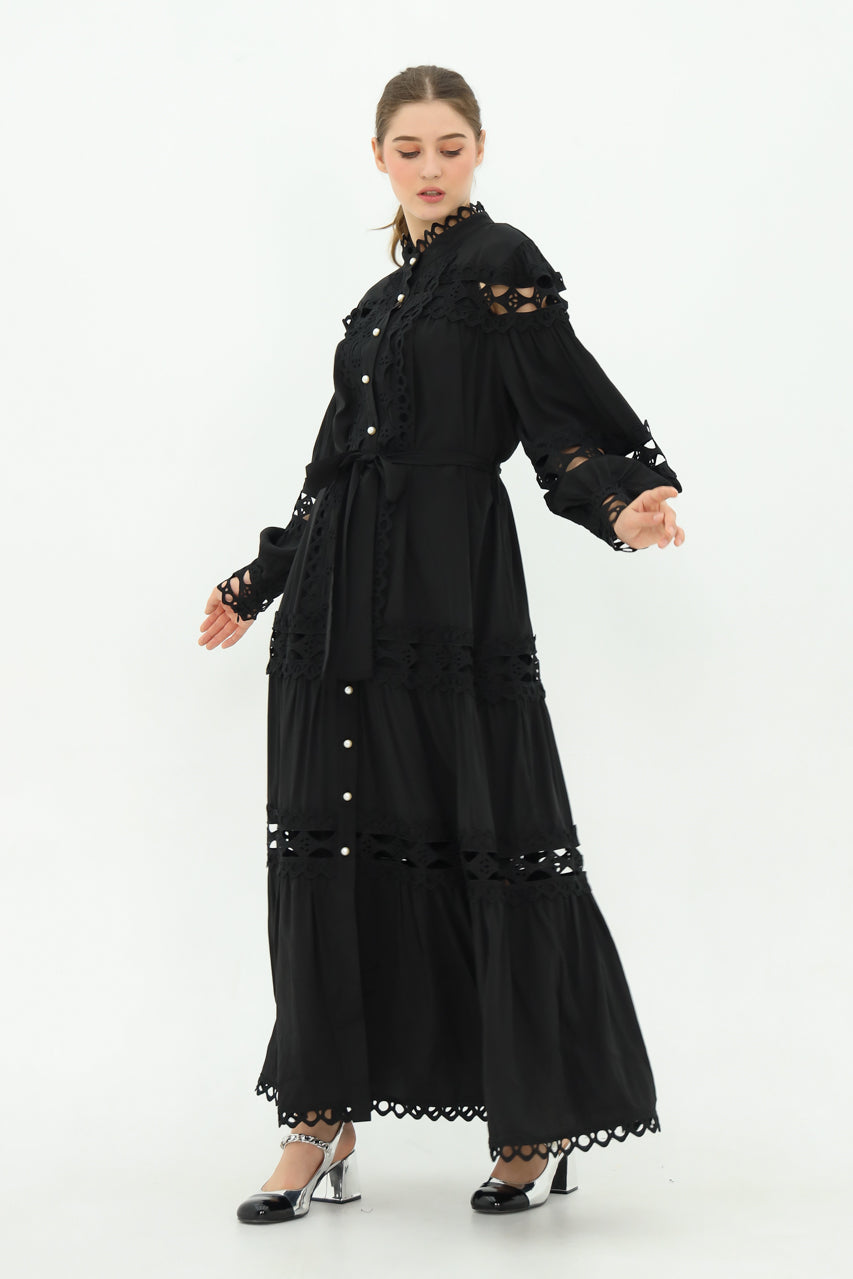 Bloom Lace Long Dress