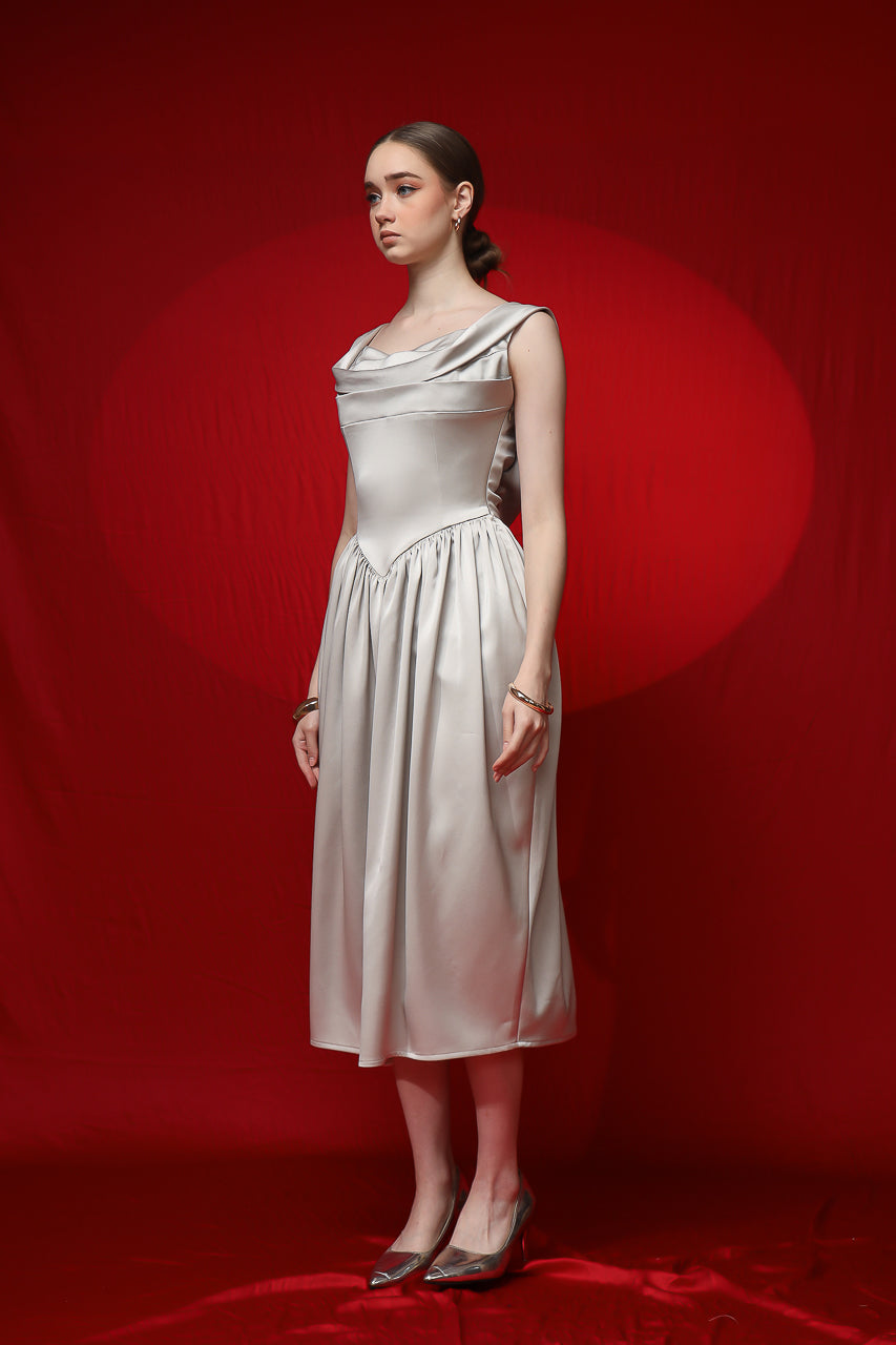 Bloom et Champs Vienna Silver Dress