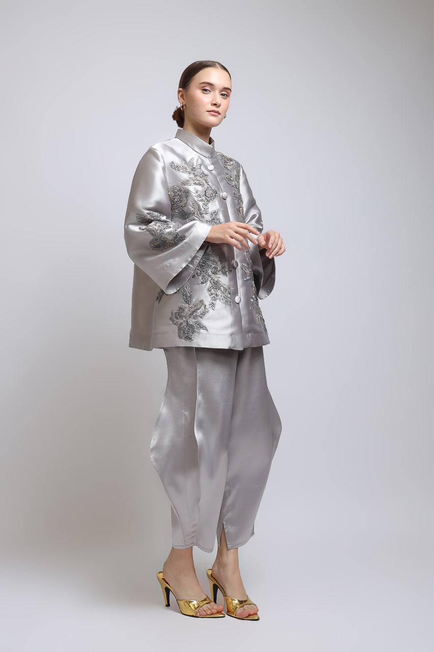 Bloom et Champs Blazer Silver Payet/Doremi Pants Silver