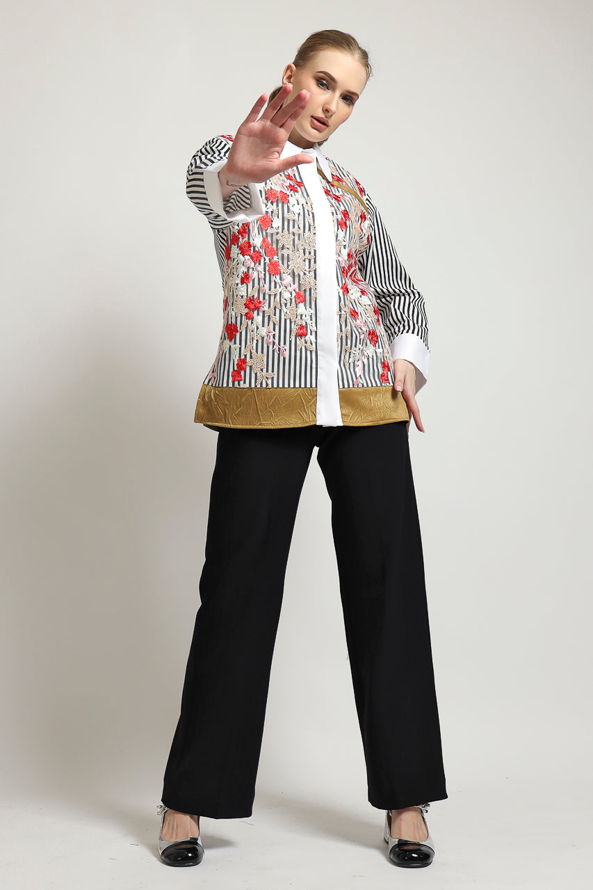 Bloom et Champs Kemeja Garden Tulle