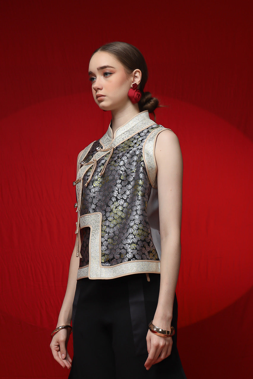 Bloom et Champs Blouse Shanghai Silver