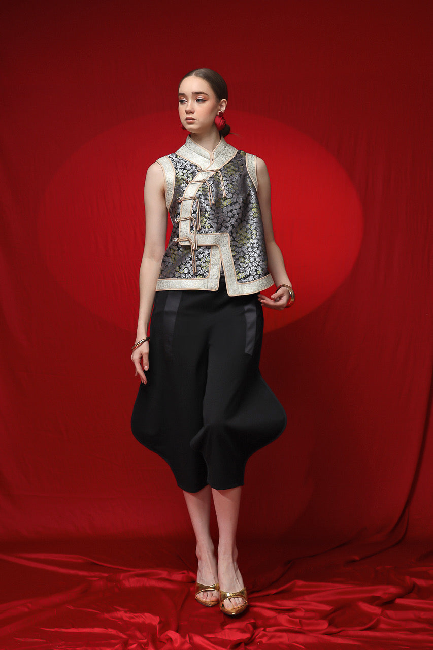 Bloom et Champs Blouse Shanghai Silver