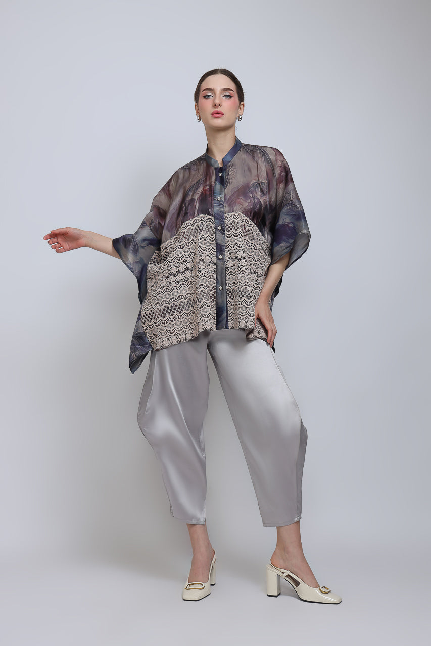 Bloom et Champs Kemeja Lawar Organza