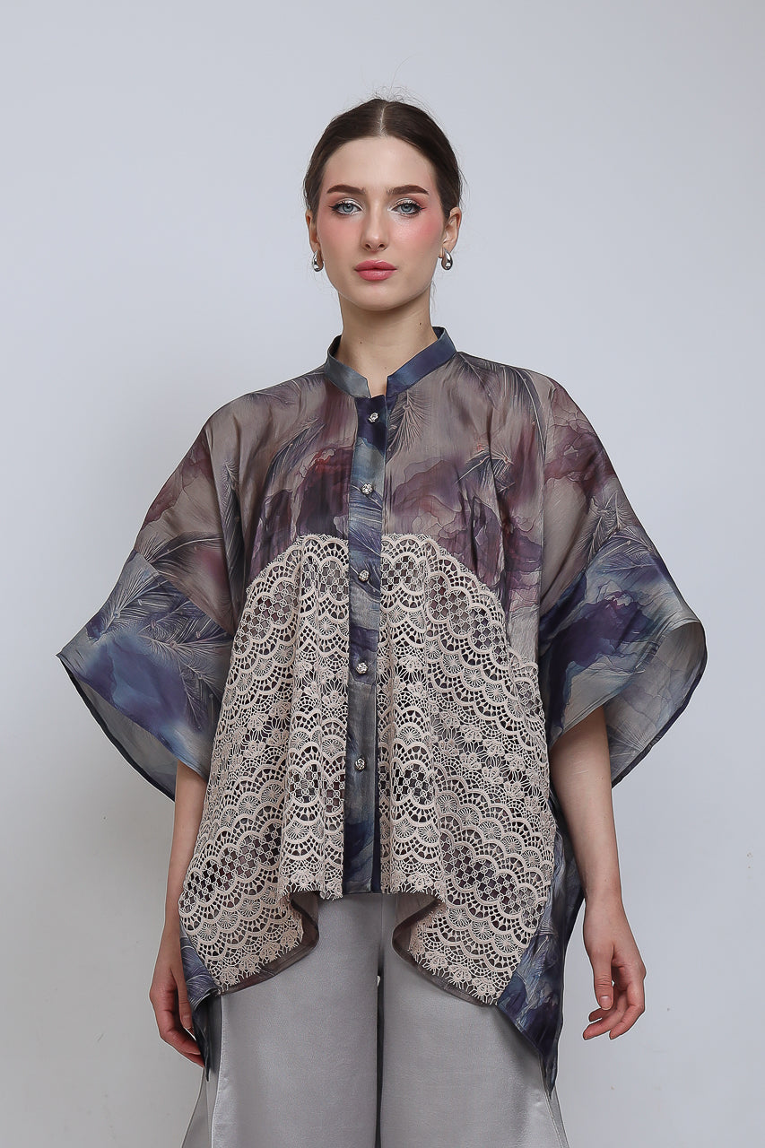 Bloom et Champs Kemeja Lawar Organza