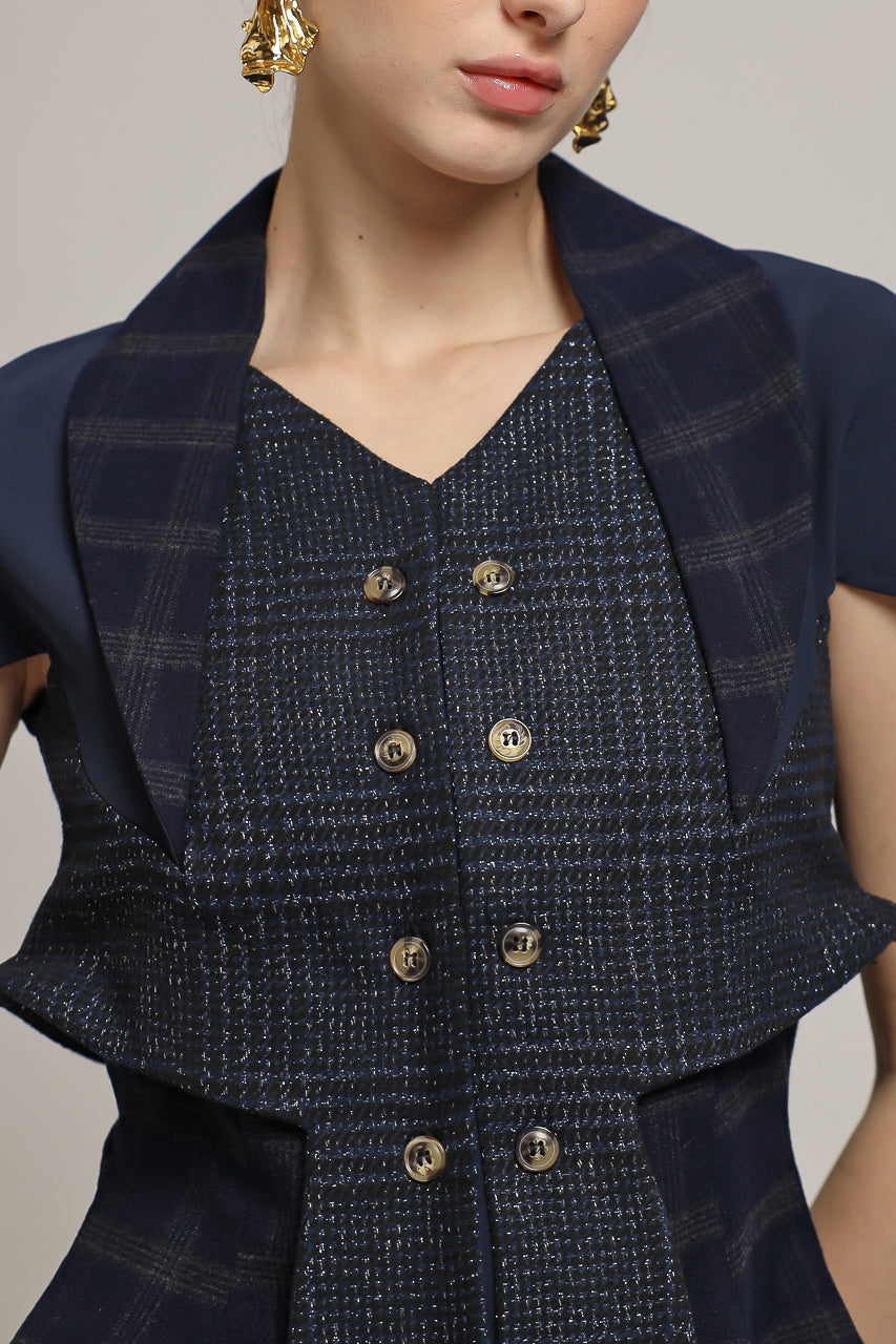 Bloom et Champs Double Buttons Blouse