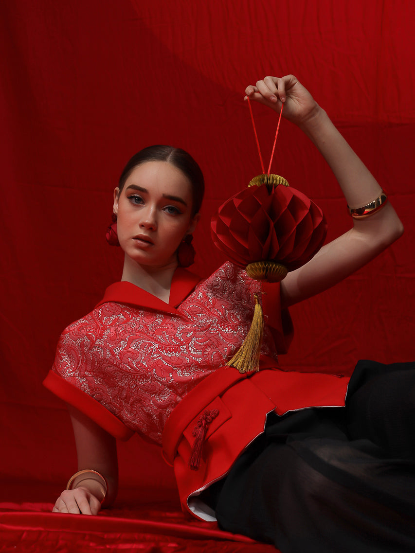 Bloom et Champs AK Kimono Wave Merah