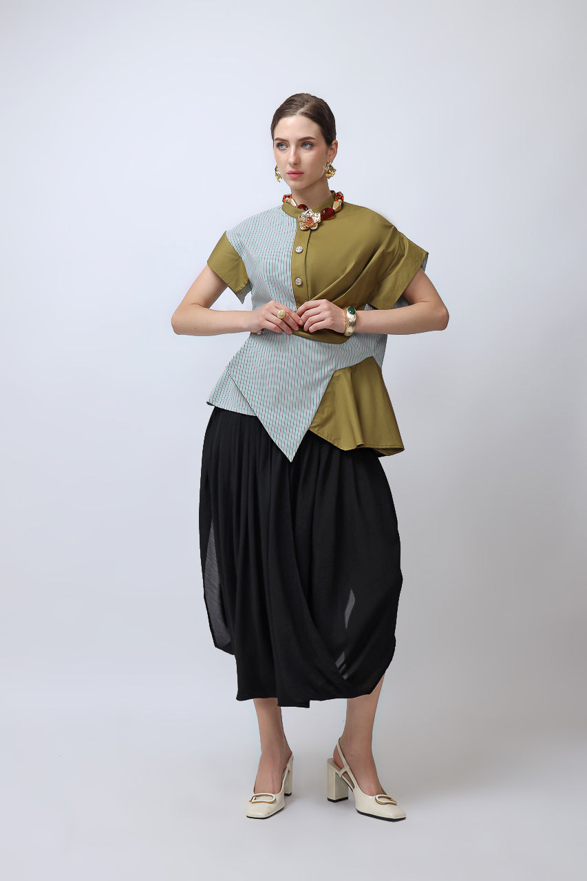Bloom et Champs Kemeja Silang Olive