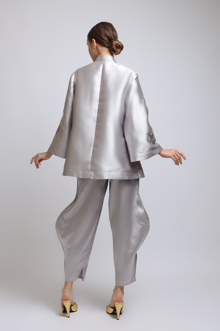 Bloom et Champs Blazer Silver Payet/Doremi Pants Silver
