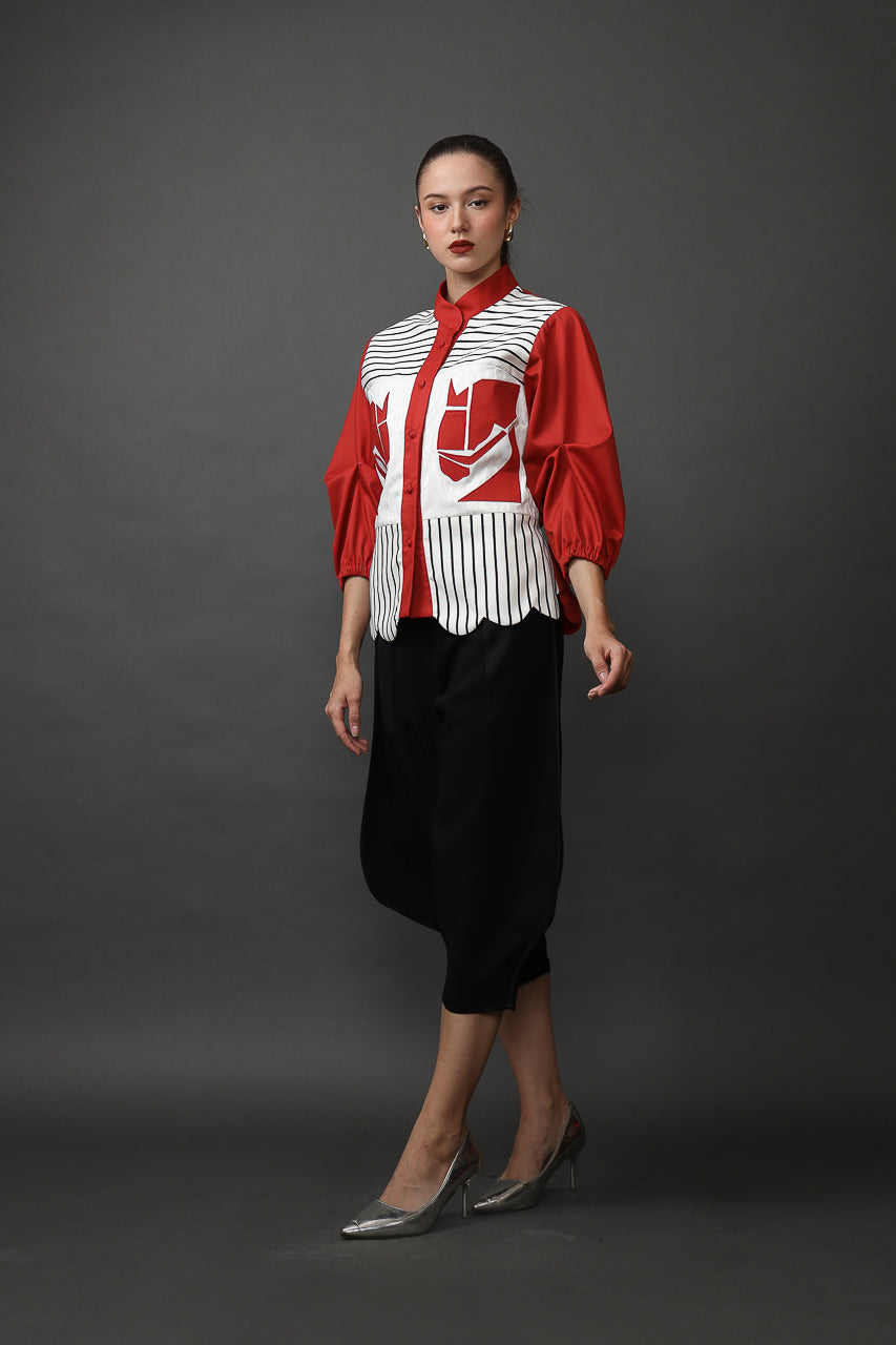 Bloom et Champs Red Horsie Shirt