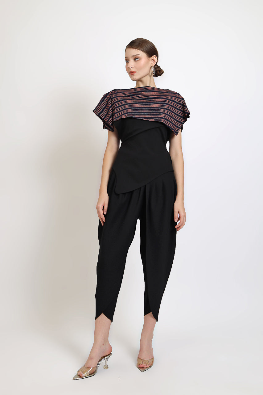 Bloom et Champs Double Layer Stretch Blouse/Aladin Pants