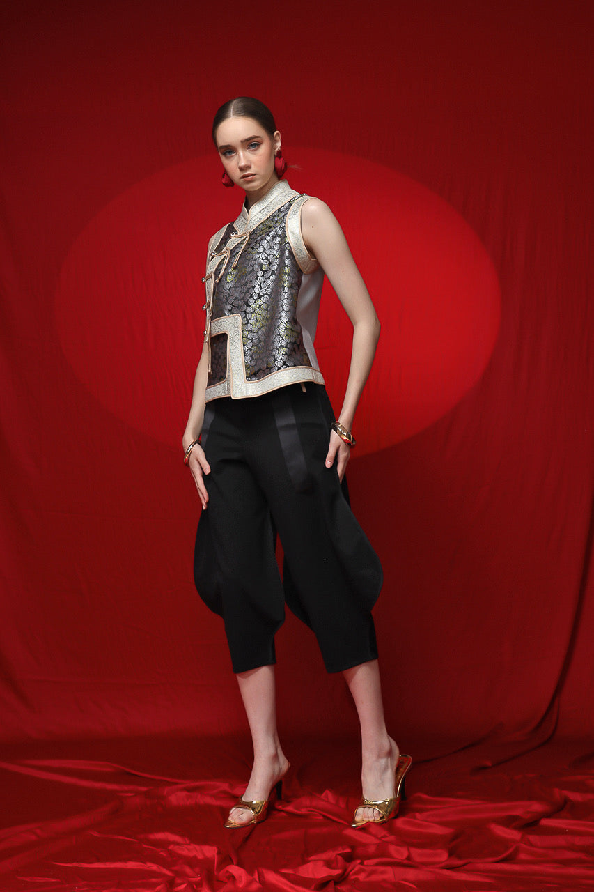 Bloom et Champs Blouse Shanghai Silver