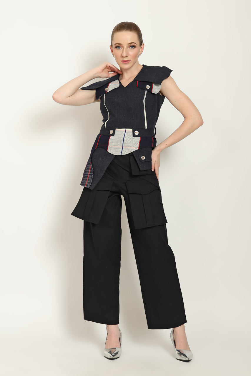 Bloom et Champs Top Karung Denim