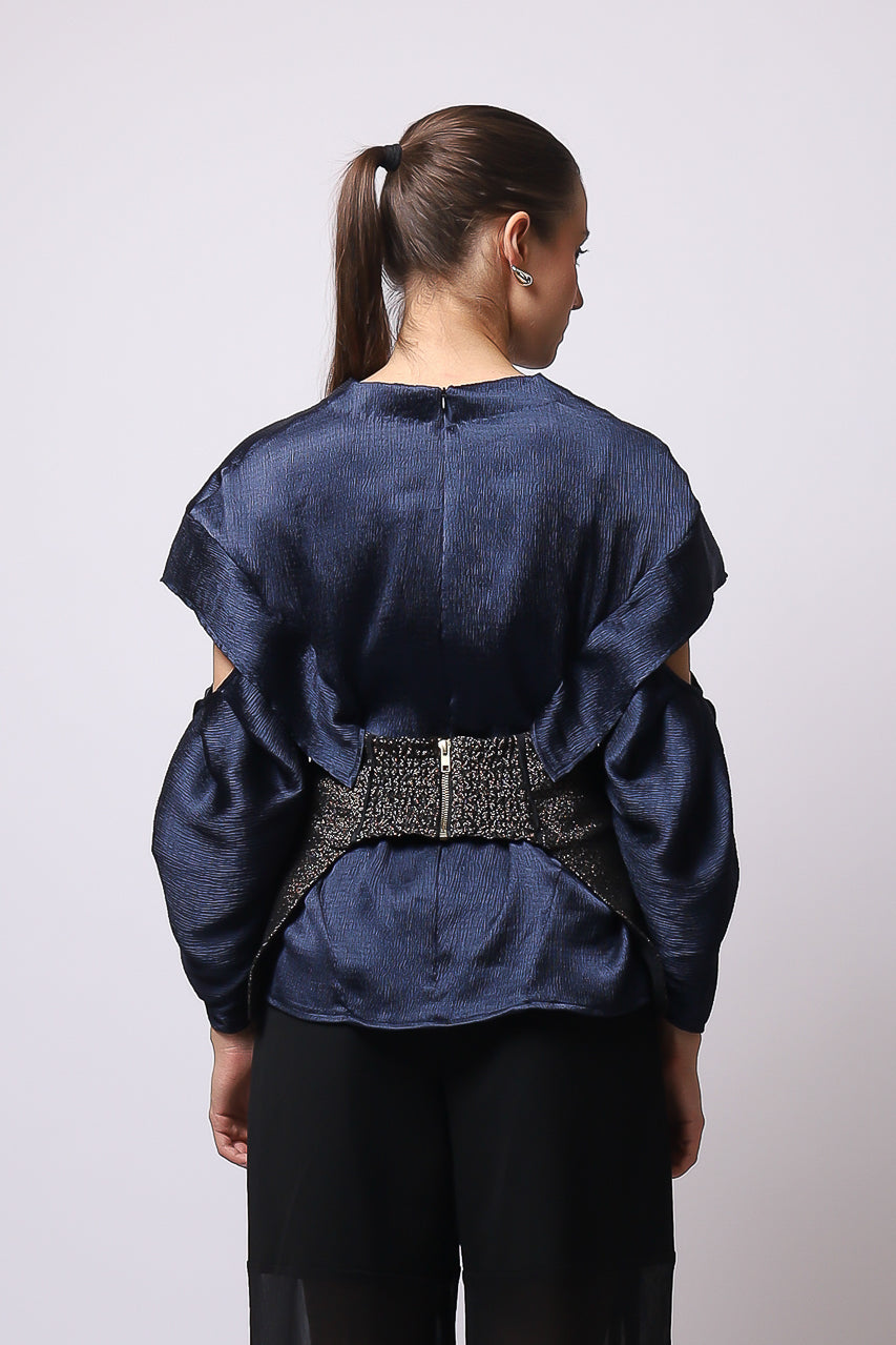 Bloom et Champs Golden Obi Top/Celana Alena Chiffon