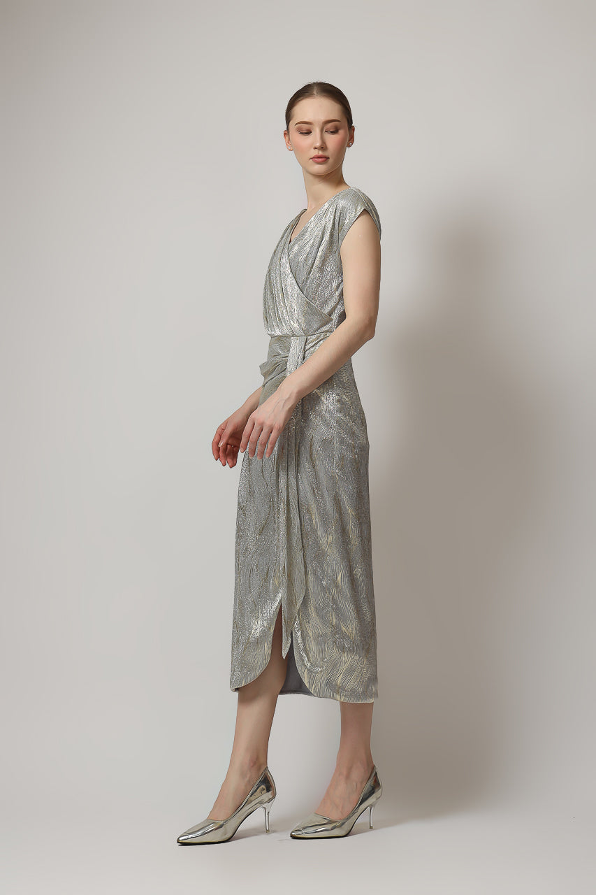 Bloom et Champs Dress Sylvie Silver
