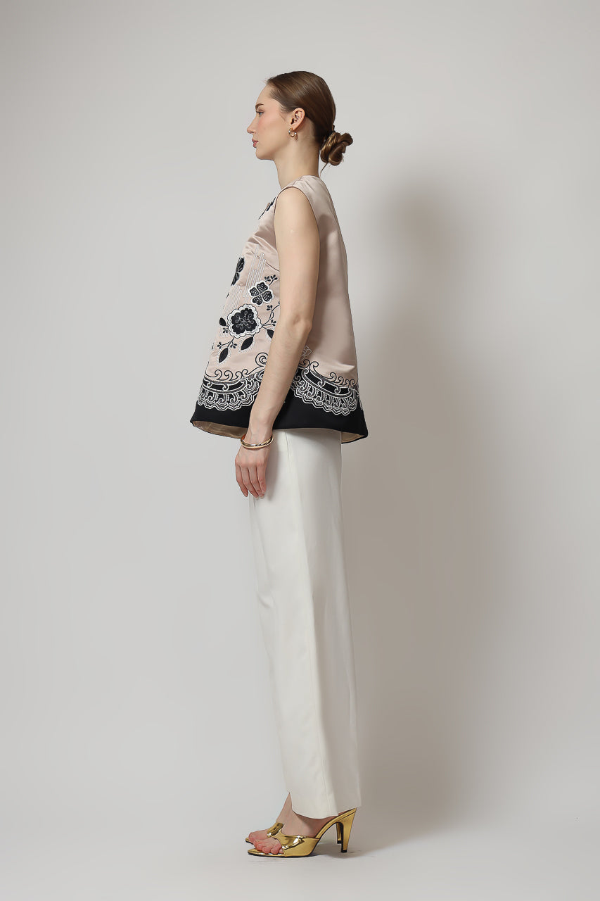 Bloom et Champs Dannie Vest Bordir