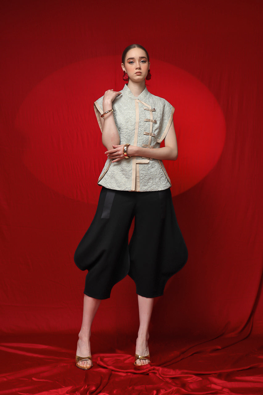 Bloom et Champs Minty Blouse in Mint