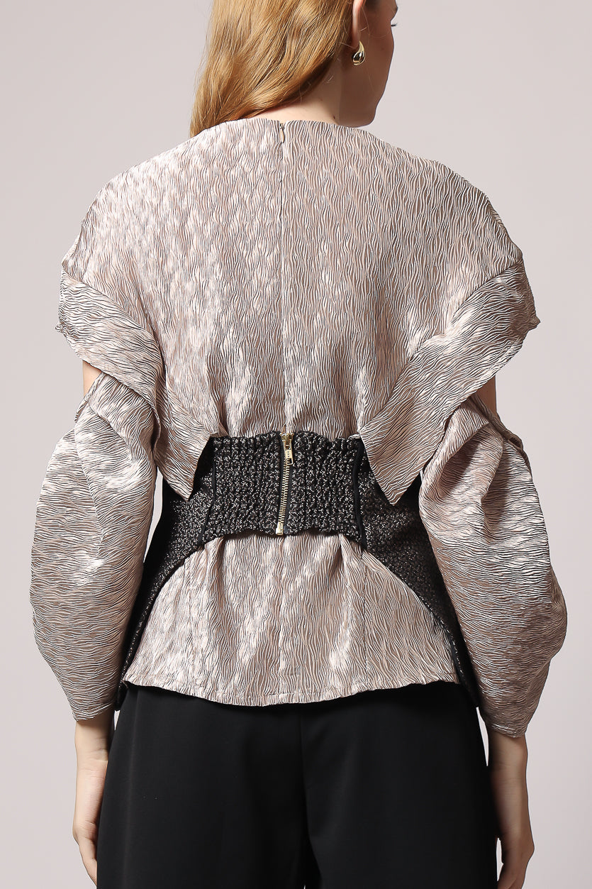 Bloom et Champs Top Obi Jacquard/Bloom Celana Alena Chiffon