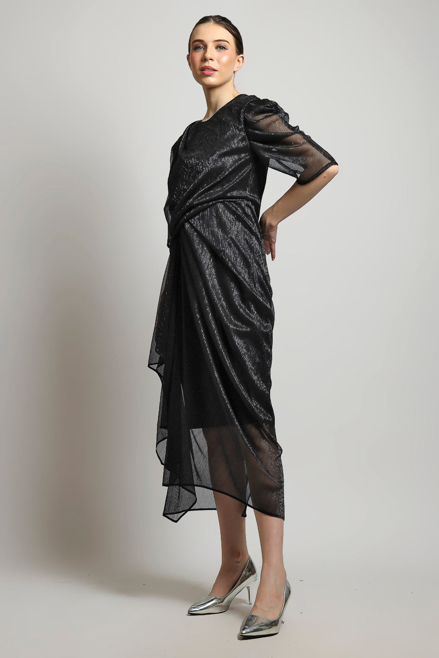 Bloom et Champs Dress Tangan Balloon Glitter