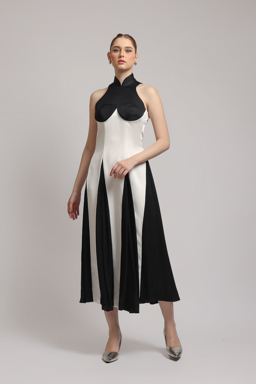 Bloom et Champs Scarlet Monochrome Dress